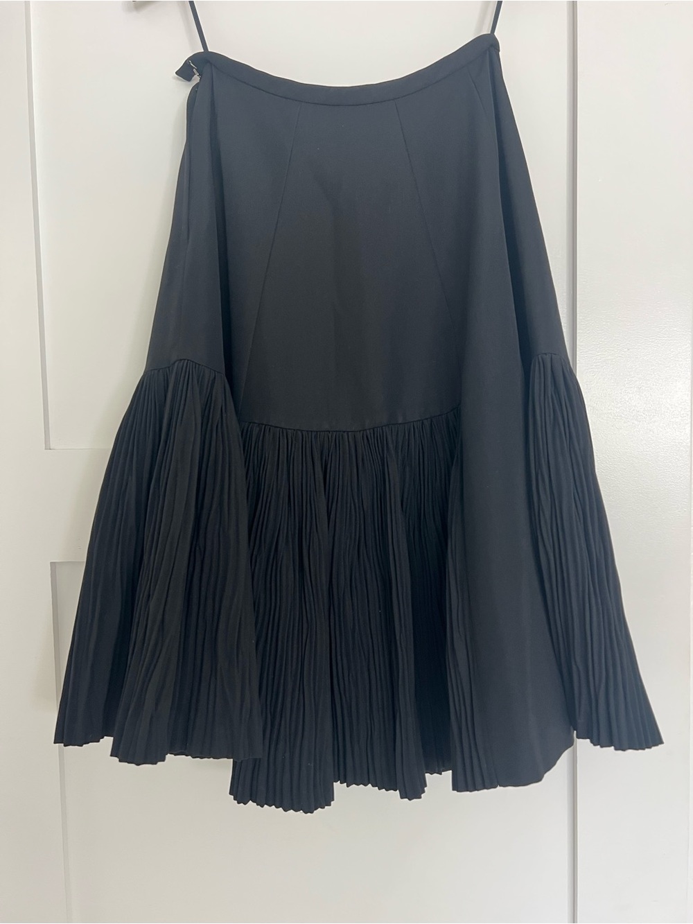 Vintage 1989 Comme des Garcons Black Pleated Skirt - AD1989 Archive - Picture 3 of 6